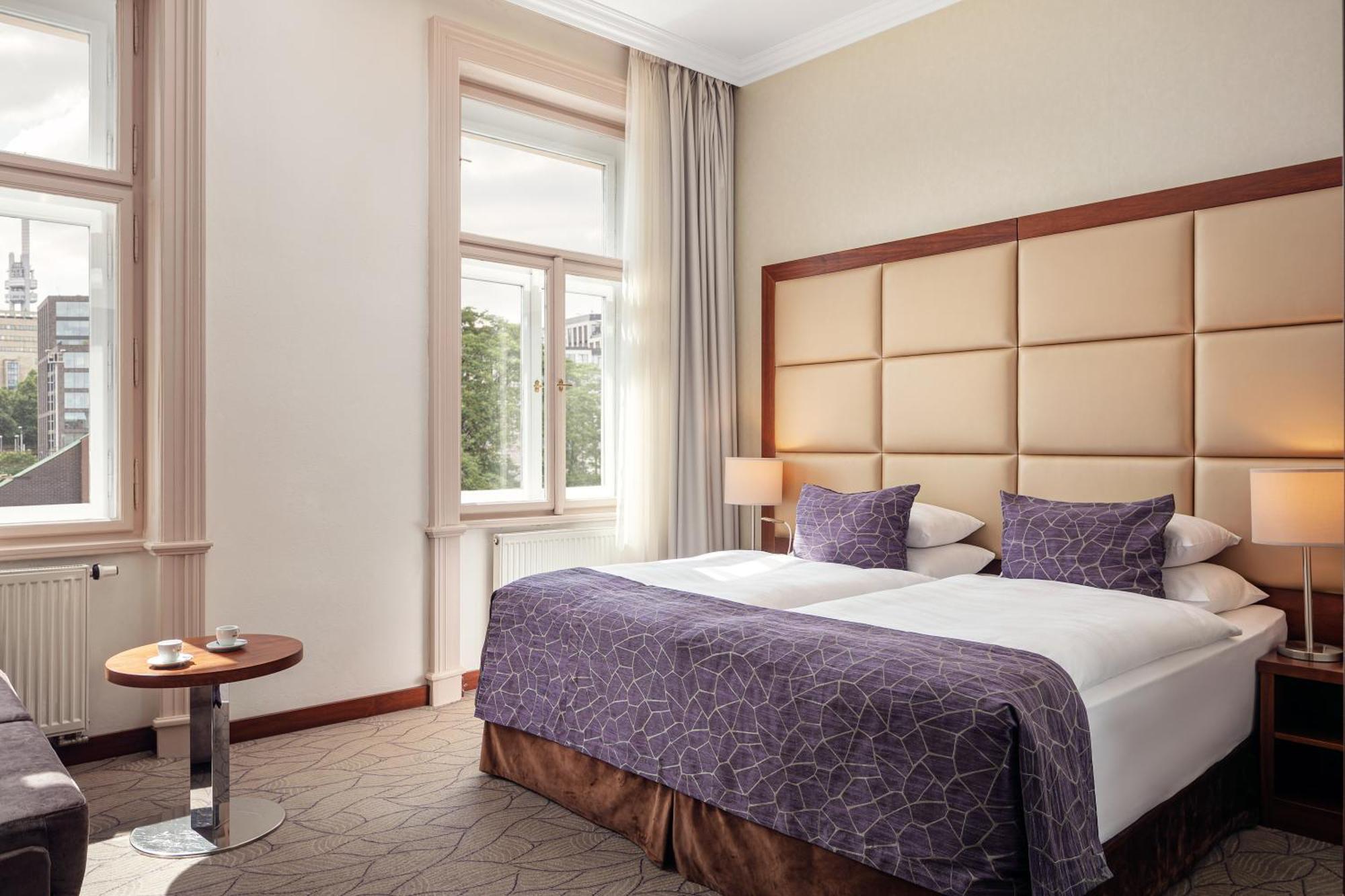 Kosher Hotel King David Praga Esterno foto A room at the hotel
